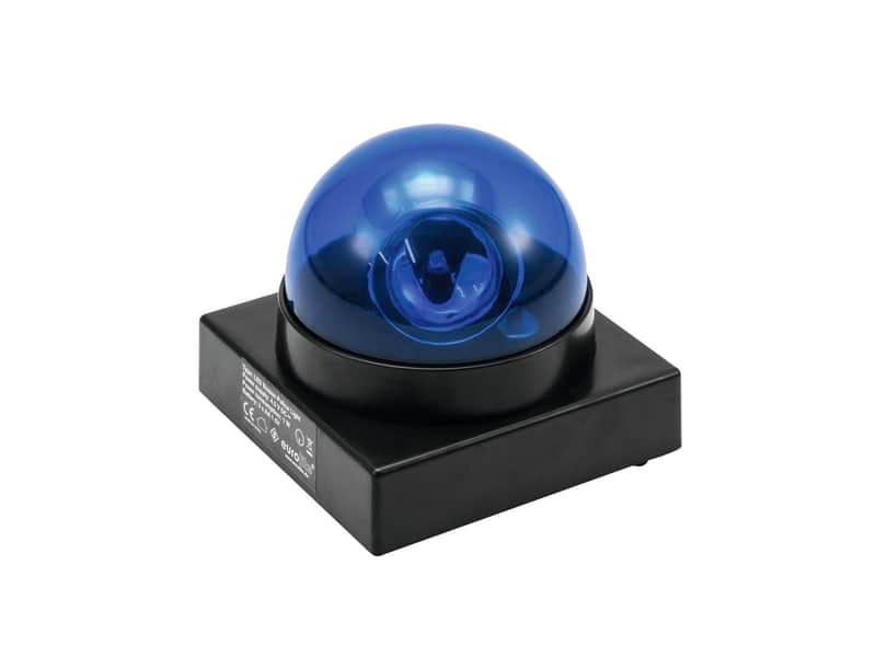 eurolite LED Buzzer Polizeilicht blau image 1