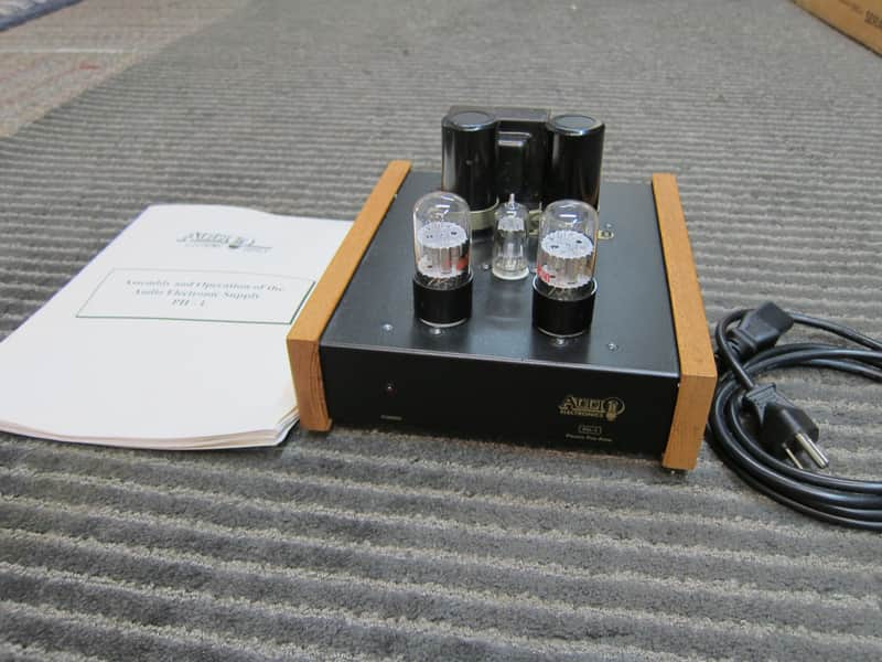 Cary AEC PH-1 Stereo Tube Phono + Stereo Preamp, NOS Vintage USA Tubes, Improved/Updated, Mil Spec Audiophile Parts, Ex Sound, USA - Black image 1