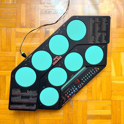 Yamaha DD-14 (Japan, 1993) Vintage electronic MIDI drum machine and synth groove-box with compatible power supply! With super cool Scraper function! image 5