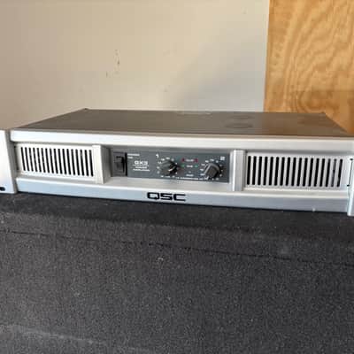 QSC GX3 2-Channel Power Amplifier 2010s - Silver image 1