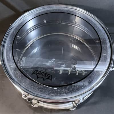 90's Mapex 'Venus Series' 14" Chrome Plated Steel Snare Drum image 5