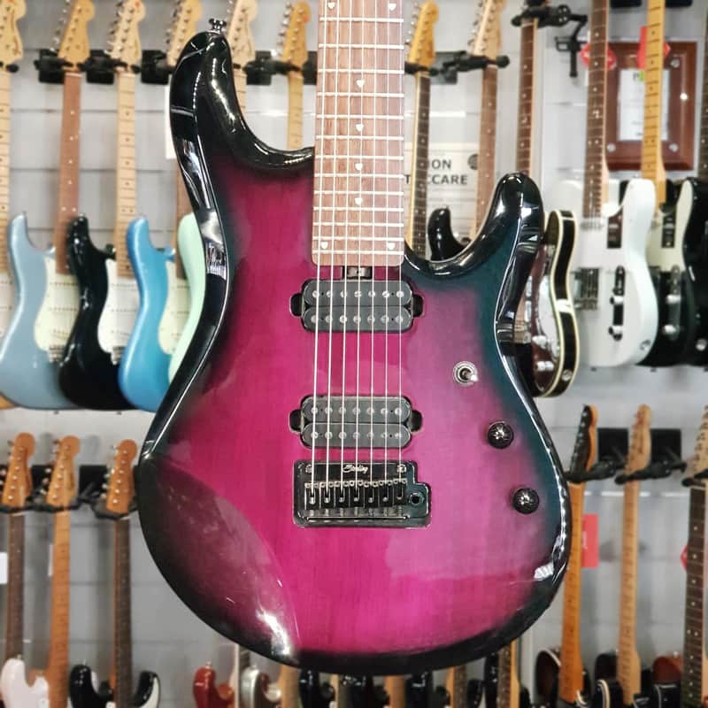 Sterling Jp 70 7 Strings Trans Purple Burst image 1