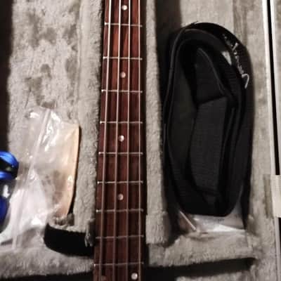Beautiful 1971 Excellent Condition Gibson Custom SB-400 Bass Cherry Alder w/ Hard Shell Case & accessories image 13