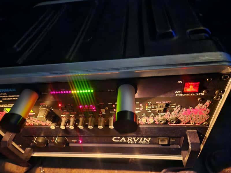 Vintage 90s Tube Guitar Rack Rig - ART SGX 2000, Carvin FET 450, Furman PL-Plus image 1