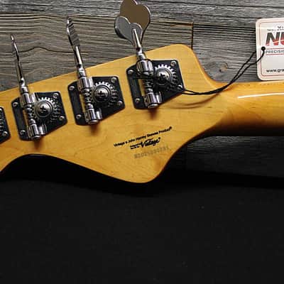 Vintage Reissued Bass V4MTB "Tony Butler" Signature Black image 9