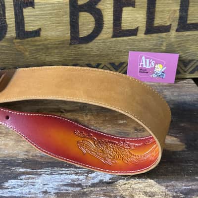 Blue Bell Straps ARTISAN ZOZO 73 Two Tone Aniline Colors Custom Shop for Al’s Music Factory image 9