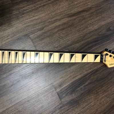 Floyd Rose maple strat neck with shark fin inlays image 1