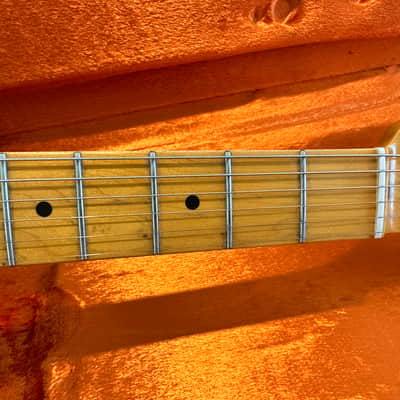 Fender American Vintage Reissue 52 Hot Rod Telecaster with Glaser B BENDER, VELVET HAMMER PICKUPS and Hardshell Case *Ready for Broadway* Late 2000’s - Butterscotch image 3