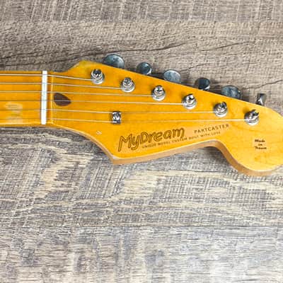 MyDream Stratocaster Custom Built - Relic Sherwood Green Asyllum Voodoo '60 image 7