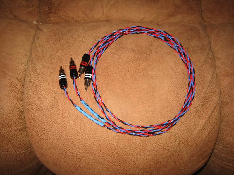 Immagine Kimber Kable PBJ-1 Meter Pair -Ultraplate RCA's - 1