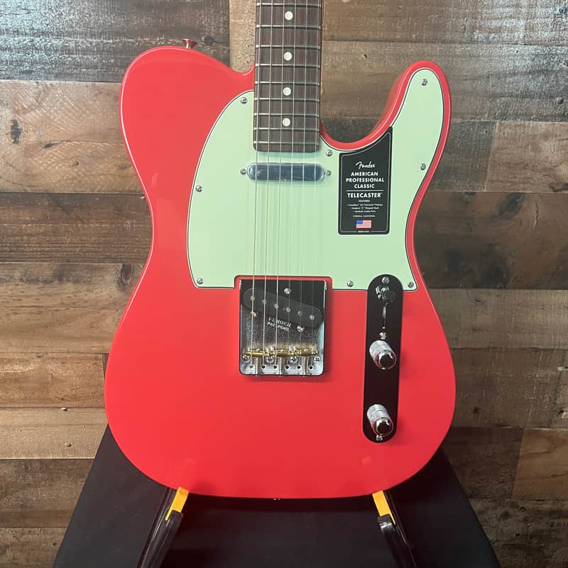 Fender American Professional Classic Telecaster, Faded Dakota Red, Gig Bag, Free Shipping, 417 image 1