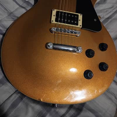 Agile AL-2000 Les Paul Singlecut 2000s Gold Top HH image 4