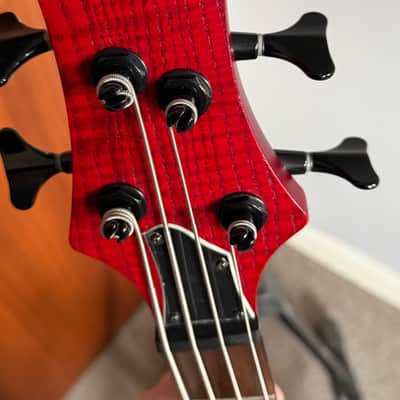 VERY RARE Ibanez BTB700DX-BWF Elite 2010 - 2012 - Burgundy Wine Flat image 7