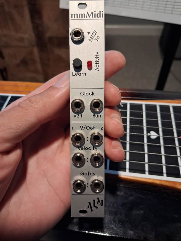 ALM/Busy Circuits ALM023 mmMidi Midi to CV Interface Eurorack Synth Module 2019 - Present - Silver image 1