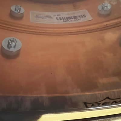 Ludwig LC663T Copper Phonic 6.5x14" 10-Lug Snare Drum with Tube Lugs - Raw Copper image 4