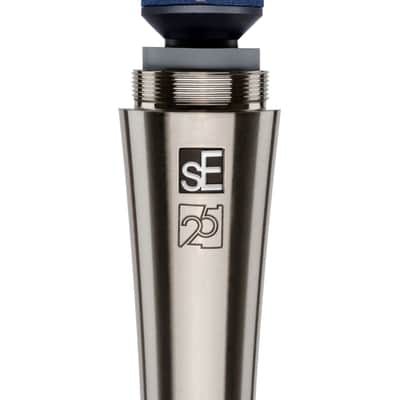 SE Studio-grade Brushed Nickel Handheld Microphone Supercardioid in Brushed Nickel image 1