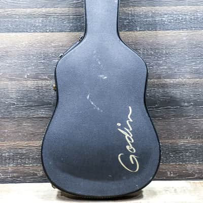 Godin Flat Five 'X' Lightburst High-Gloss Semi-Hollow Electric Guitar w/Case image 12