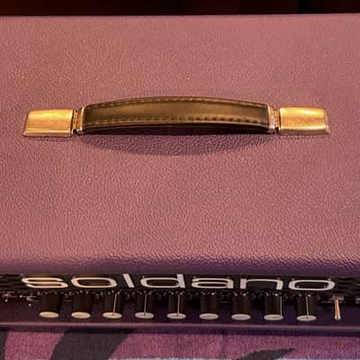 Soldano SLO-30 Classic Custom Built -30-Watt Guitar Head Purple image 8