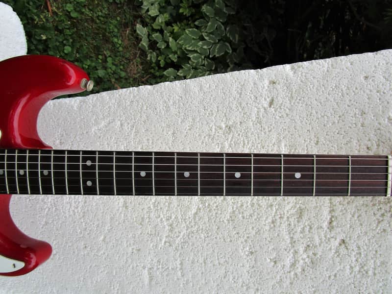 Fresher Straighter Guitar, 1980's, Japan, Dakota Red Finish, | Reverb