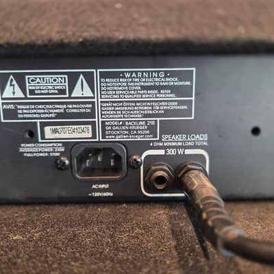 Gallien-Krueger Backline 210 Bass Combo Amp Local Pickup only in Milwaukee, WI image 11