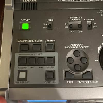 Edirol R-4 (4 channel portable recorder and wave editor) 44.1, 44.8 and 96khz image 7