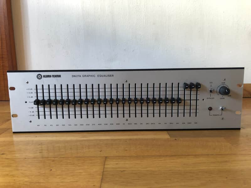 Klark Teknik DN27A graphic equalizer 1976 image 1