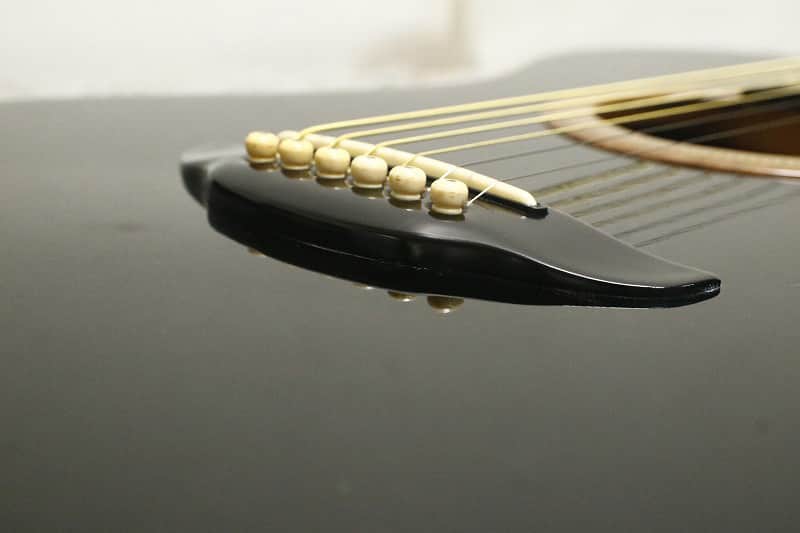 Yamaha APX-6S Electric-Acoustic Guitar Classic 1980s Model Black