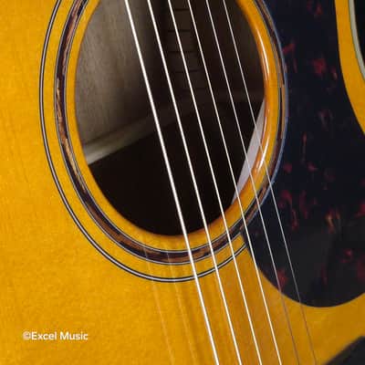 Yamaha AC3M ARE All-Solid Spruce/Mahogany Concert | SRT2 Pickup | Vintage Natural | w/Deluxe HardBag (Mint demo unit) image 10