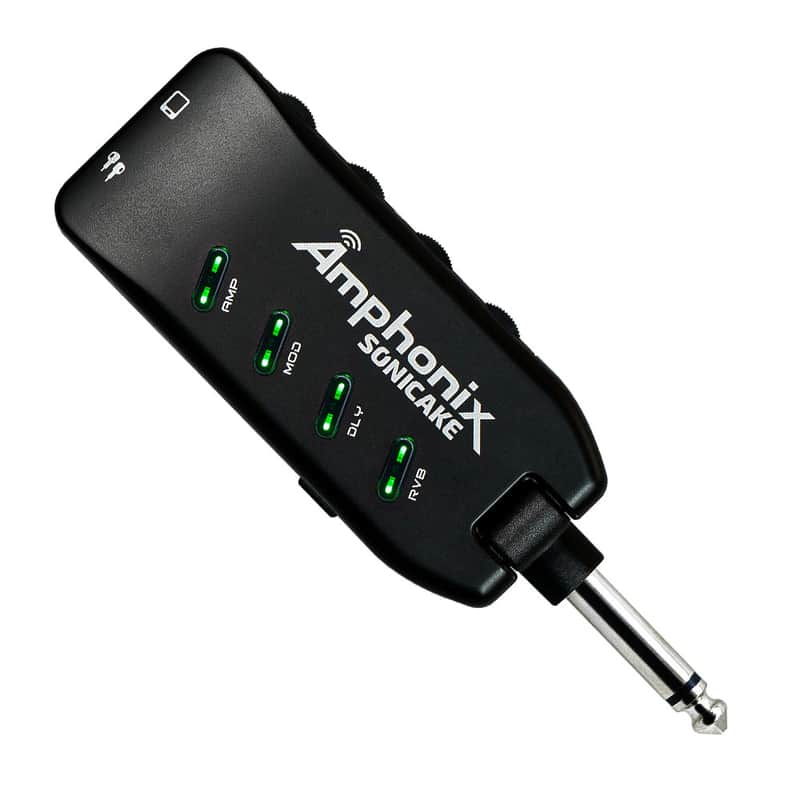 SONICAKE Guitar Headphone Amp Plug-In USB Rechargable Portable Pocket Guitar Amplifier With Bluetooth Multi-Effects Clean Overdrive Distortion Modulation Delay and Reverb(U.S. domestic inventory) image 1