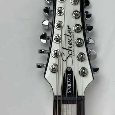 Schecter Stargazer-12 12-String Electric Guitar Gloss White B-STOCK image 13