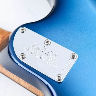 Music Man Luke 4 SSS Diesel Blue image 11