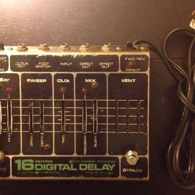 Original Electro Harmonix 16 Second Digital Delay & Controller - Vintage - RARE image 2