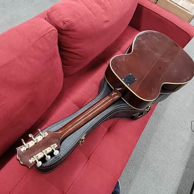 Epiphone FT-130 Caballero 1970s with Chipboard Case- Natural image 22