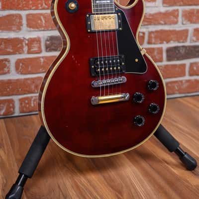 Gibson Custom Shop Jerry Cantrell Signature "Wino" Les Paul Custom (Signed, Aged) 2021 Wine Red Limited Run #81 w/OHSC image 10