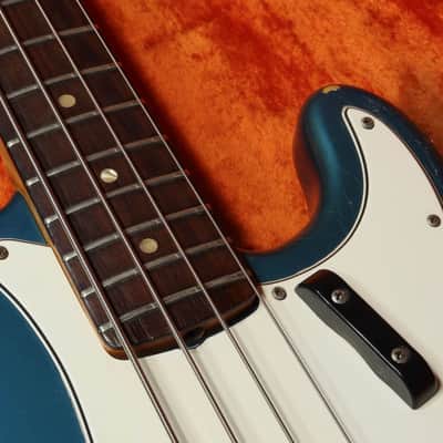 1966 Fender Precision Bass - Lake Placid Blue - All Original image 12