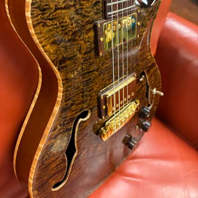 2011 PRS Private Stock Singlecut Hollowbody Bronze image 4