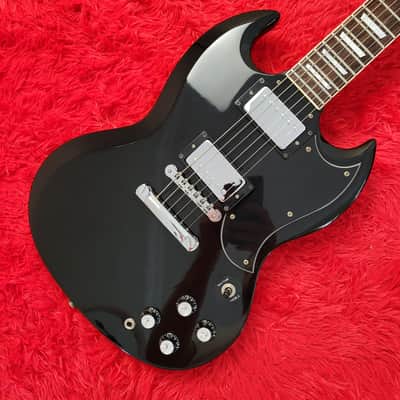 1981 Greco EG-500C Super Power Custom Black Beauty Electric Guitar