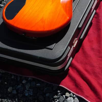 Ernie Ball Music Man Sterling 4 HS 2006 Trans Orange Burst image 10