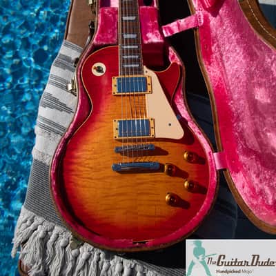 1983 Tokai Love Rock LS-100 - Heritage Cherry Sunburst -'59 Les Paul Standard Copy - Premium Vintage Japan - Pro Set Up w Perfect Frets/Action/Intonation! image 14