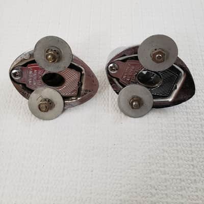 Premier Bass Drum Spur Mounts 1960s-1970s - #2…Chrome image 2