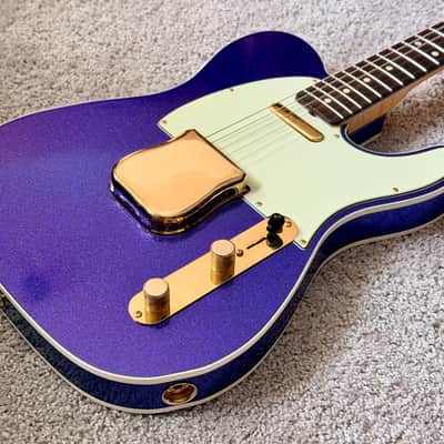 Fender CS "Wildwood 10" Telecaster Custom - Purple Sparkle with Josefina Pickups & John English Neck Profile image 8