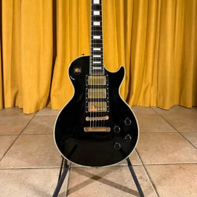 Burny RLC-65 3 pickups 1990 - Black beauty image 11