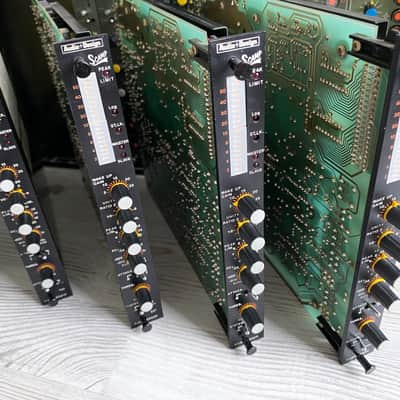 1979 Audio Design Recording Scamp Vintage Rack Loaded w/Scamp S01 S03 S04 S31 S100 Modules image 3