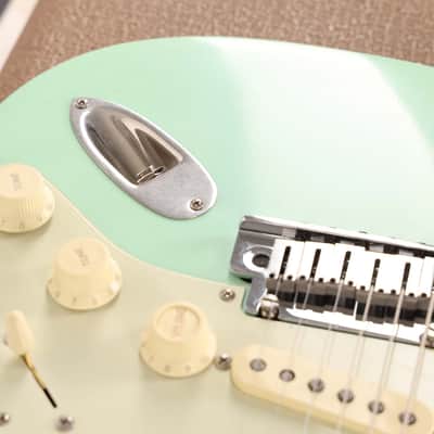 Fender American Ultra Luxe Vintage '60s Stratocaster Surf Green image 9
