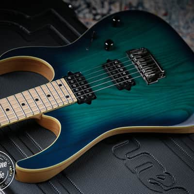 2023 Ibanez RG652AHMFX Prestige Nebula Green Burst image 6