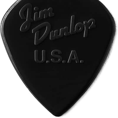 Dunlop Nylon Jazz III  Black STIFFO Guitar Picks 47P3S Nylon image 3