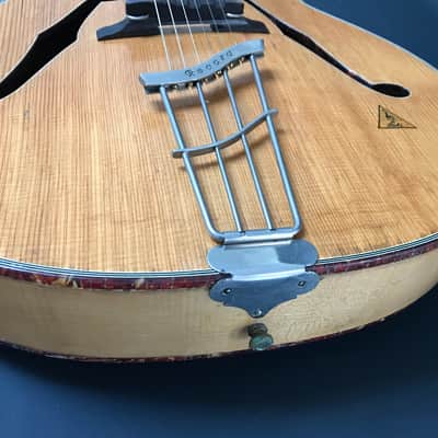 Soli / Hanika Record archtop guitar 50s - German vintage image 5