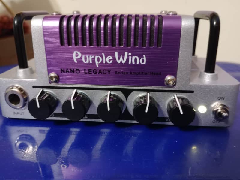 Hotone Nano Legacy Purple Wind 5-Watt Guitar Head 2010s - Black image 1