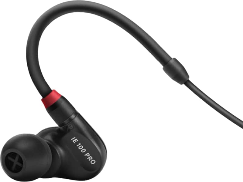 Sennheiser IE 100 Pro Single Driver In-Ear Monitors, Black image 1