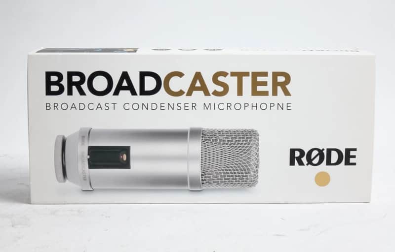 RODE Broadcaster End-Address Large Diaphragm Condenser Microphone 2009 - Present - Nickel image 1